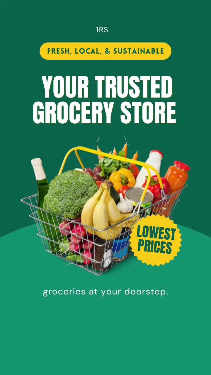 1RS grocery — fresh, local and sustainable
